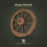 Ahşap Tekerlek