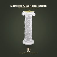 Dairesel Kısa Roma Sütunu