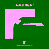 Desenli Bordür