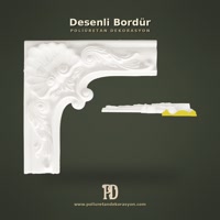 Desenli Bordür