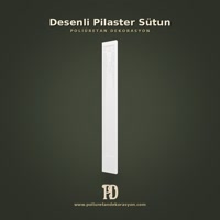 Desenli Pilaster Sütun