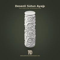 Desenli Sütun Ayağı