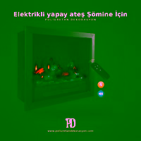 Elektrikli Şömine İçi