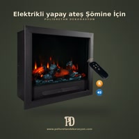 Elektrikli Şömine İçi