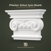 Pilaster Sütun İyon Başlık