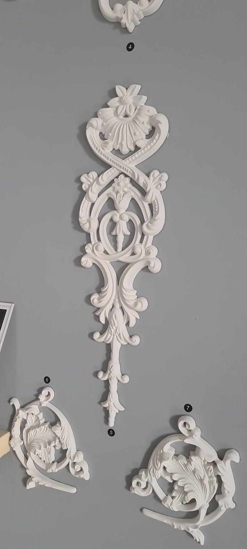 P8055A Dekoratif Motif ve Süsleme Modelleri