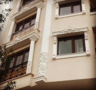 Otel Dış Cepheleri İçin Sütun ve Söve Modelleri