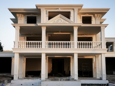 Görkemli Dış Cepheler İçin Poliüretan Pilaster Sütun ve Söve Uygulamaları