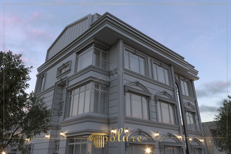 Poliüretan Dekorasyon Dış Cephe Söve ve Pilaster Sütun Modelleri