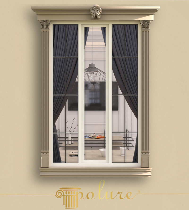 Dış Cephe Pencere Sövesi ve Yivli Pilaster Sütun Modelleri