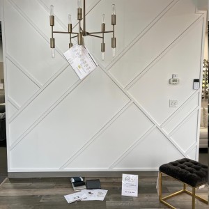 Modern Salonlar İçin Poliüretan Geometrik Duvar Çıtası Modelleri