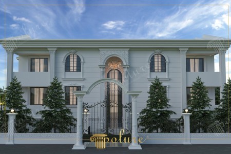 Poliüretan Dekorasyon İle Dış Cephe Sütun ve Söve Modelleri