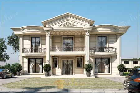 Klasik Villa Sütun, Taç ve Pencere Sövesi Modelleri