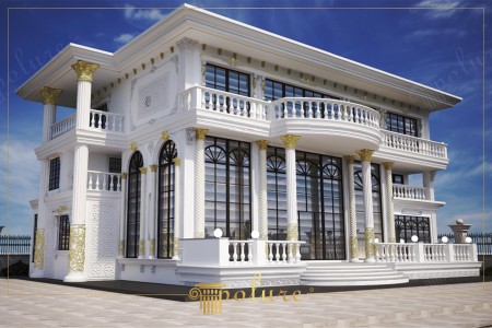 Klasik Villa Tasarımları İçin Poliüretan Dış Cephe Modelleri