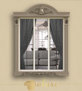 Dış Cephe Pencere Sövesi ve Taç Modelleri P1455 - P2836