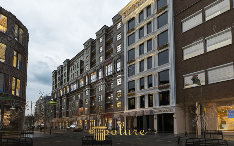 Ticari Yapılar İçin Poliüretan Otel Dış Cephe Kaplamaları