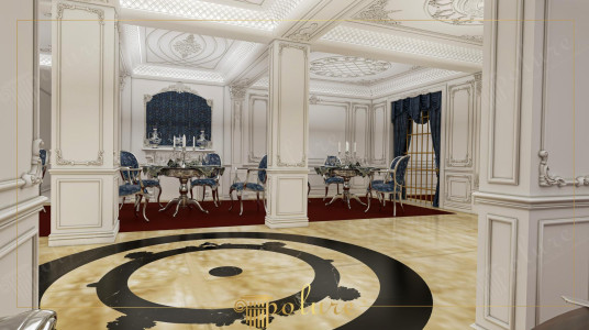 Klasik Salonlar İçin Poliüretan Pilaster Sütun ve Çıta Modelleri