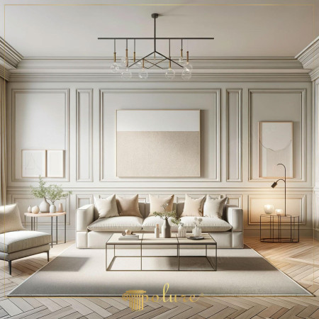 Modern Salonlarda Boiserie Esintili Estetik Paneller
