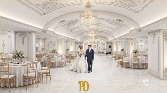 Düğün Salonlarında Klasik Kemer ve Pilaster Sütunlar