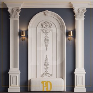 Poliüretan Niş Kemer ve Pilaster Sütun Kaplama Modelleri