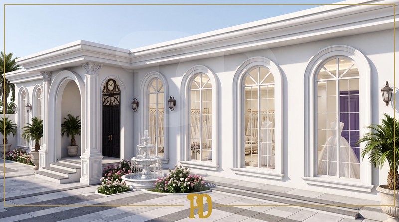 Ticari İşletmeler İçin Dekoratif Söve ve Sütun Uygulamaları