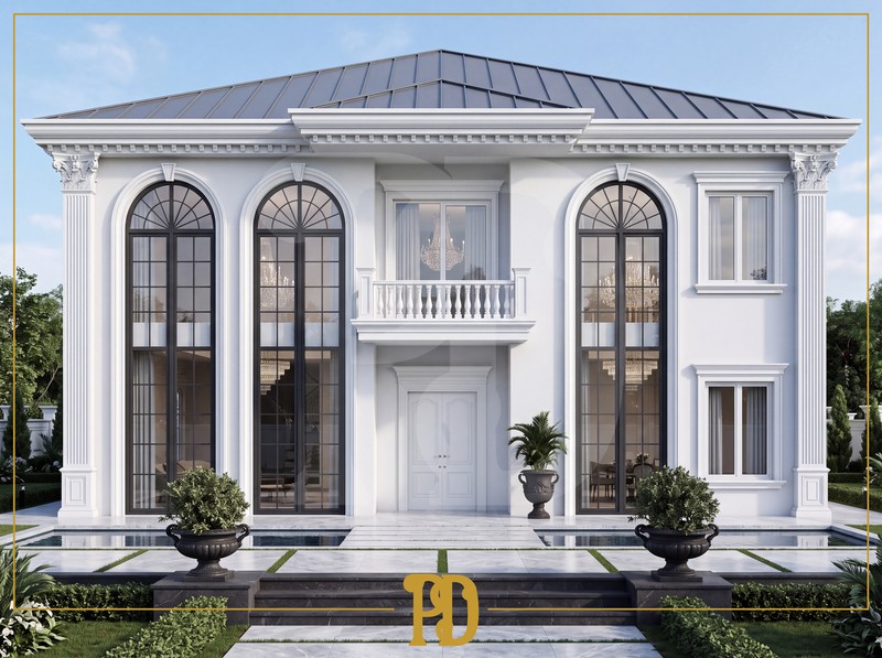 Modern Villalar İçin Estetik Söve ve Pilaster Sütun Modelleri
