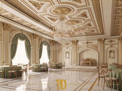 Balo ve Davet Salonları İçin Özel Duvar ve Tavan Tasarımları