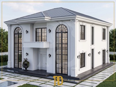 Villa Cephelerinde Estetik Söve ve Kavisli Kemer Uygulamaları