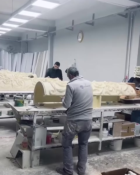 Poliüretan 60 cm Sütun Ayağı Modelleriyle Silindirik Sütun İmalatında Estetik ve Dayanıklılık — 0:03