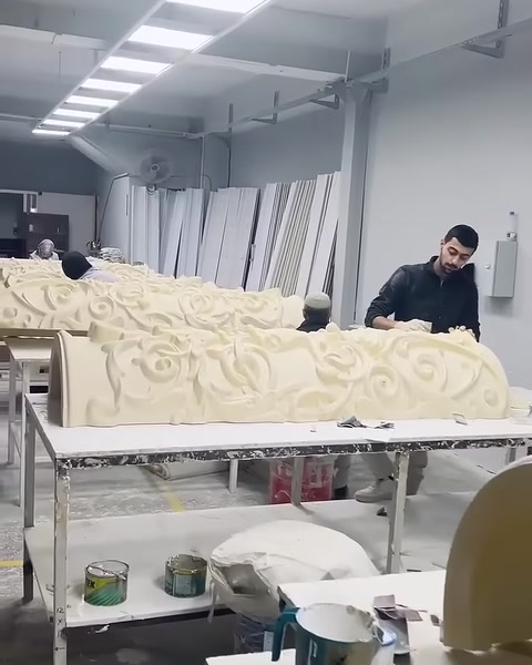 Poliüretan 60 cm Sütun Ayağı Modelleriyle Silindirik Sütun İmalatında Estetik ve Dayanıklılık — 0:04