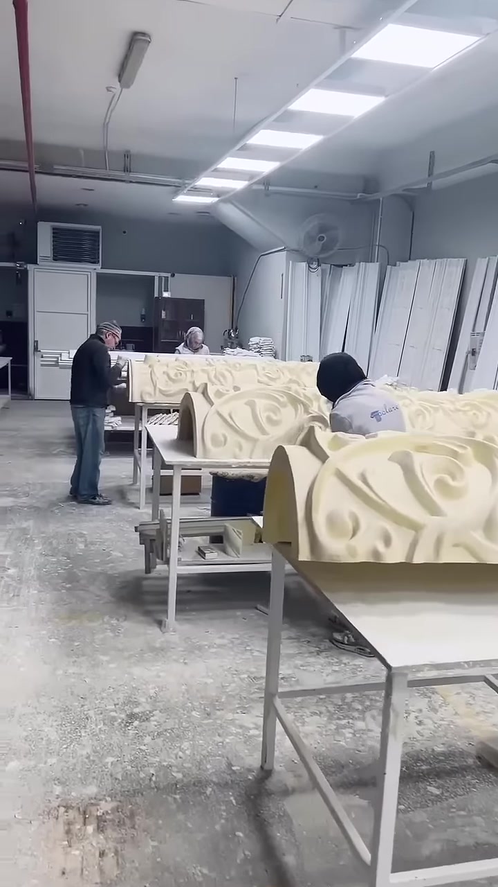 Poliüretan 60 cm Sütun Ayağı Modellerinin İmalatı