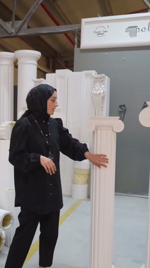 Poliüretan Sütun Başlık ve Kaide Modelleri: Dor, İyon ve Korint