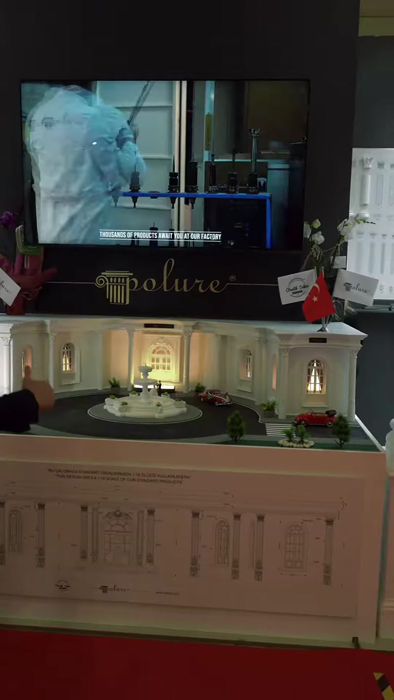 Poliüretan Söve ve Sütun Modelleriyle Fuar Standı Tasarımı
