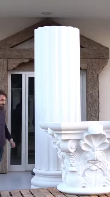 Poliüretan Sütun Başlıkları, Kaideler ve Dekoratif Sütun Modelleri