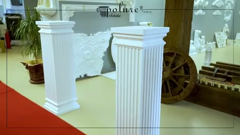 Kısa Roma Sütunları ve Poliüretan Sehpa Sütun Modelleri