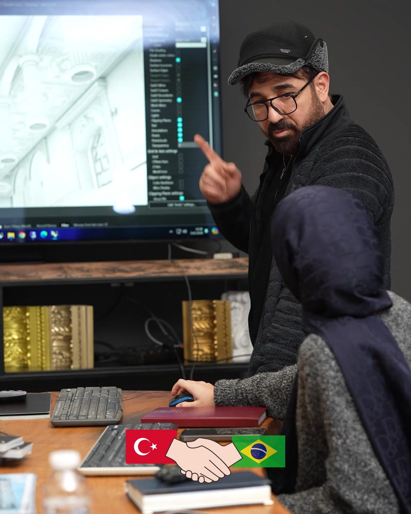 Brezilya’daki Düğün Salonu Projesinin Fabrika Kalite Kontrolü