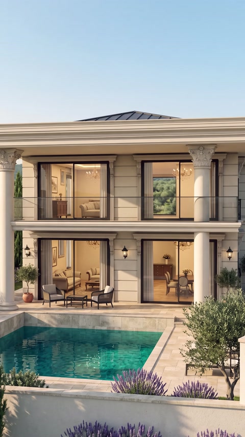 Villa Cephesinde 3D Tarama ve Nokta Bulutundan Birebir Tasarım