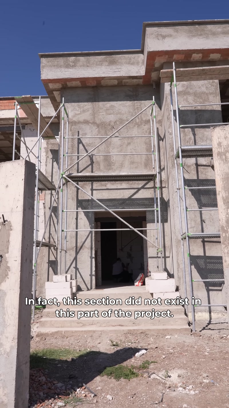 Villa Cephesinde 3D Tarama ve Nokta Bulutundan Birebir Tasarım