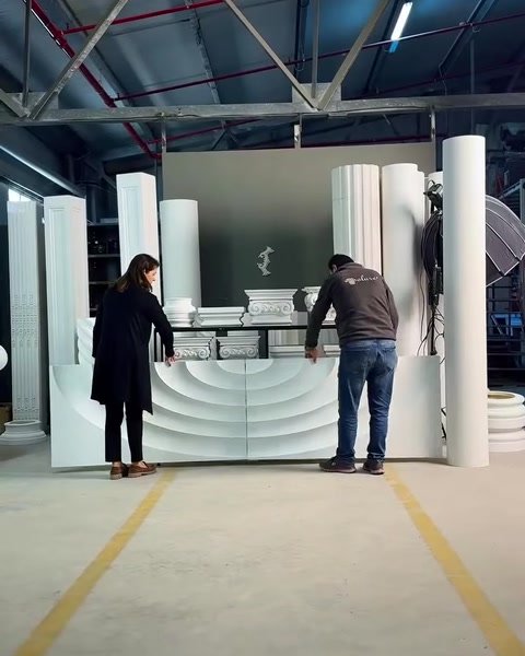 3D CNC Rölyef kabartma Poliüretan Özel Pano Panel Modelleri — 0:12