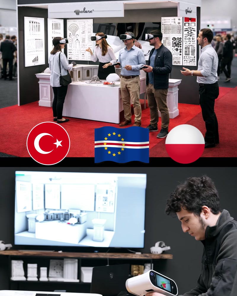 Polonya Budma Fuarı'nda Polure Sanal Showroom Deneyimi
