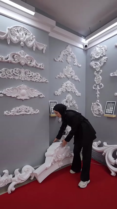 Poliüretan Dekoratif Taç Motifleri ve Süsleme Ürünleri
