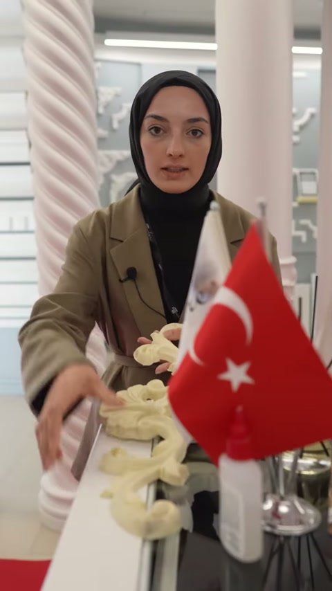 Poliüretan Dekoratif Motif Modelleri ve Duvar Süsleme Uygulaması