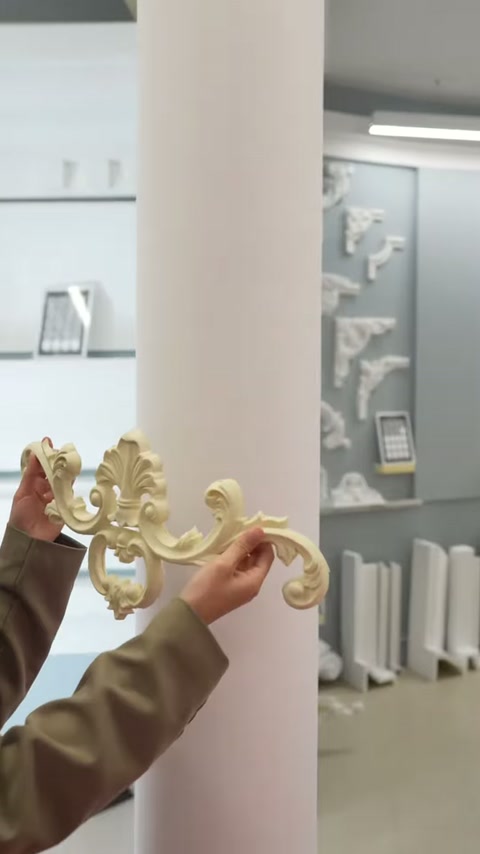 Motif modeli sütun karşısında kaldırılarak uygulama yüksekliği ayarlanıyor