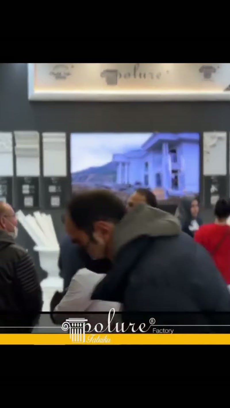 Mimari Fuar Standında Poliüretan Söve ve Sütun Modelleri