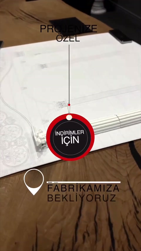 Bezemeli başlıklı sütun maketi, paftanın alt kısmında uzanıyor