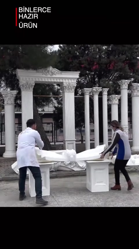 Poliüretan 3D Villa Tasarımı, Özel Üretim ve Dekoratif Ürün Montajı