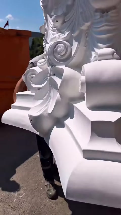 Poliüretan Sütun Modelleri ve Dekoratif Sütun Başlığı İmalatı