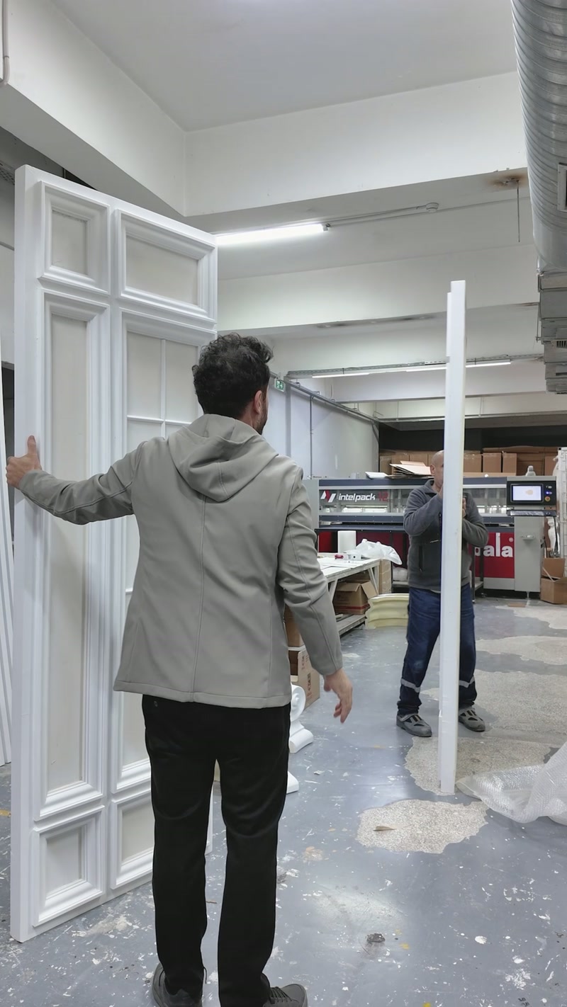 Pencere Görünümlü Dekoratif Panel: Rhino, CNC ve Profil Tasarımı