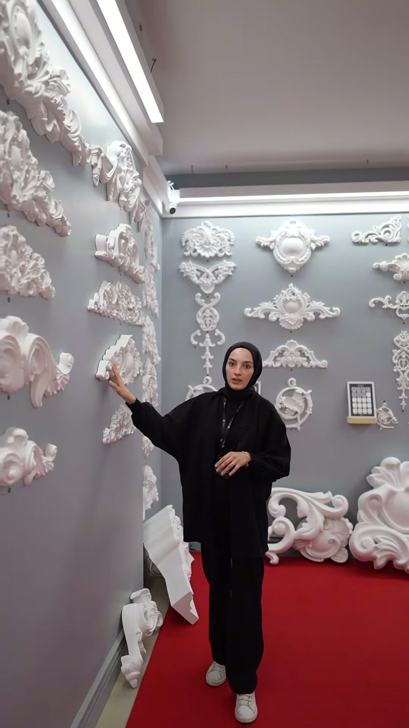 Poliüretan Taç Pediment Modelleri ve Dekoratif Motifler