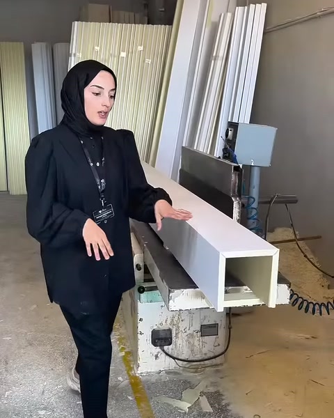 Dikdörtgen kesitli özel tasarım kiriş detayı tezgâhta tanıtılıyor